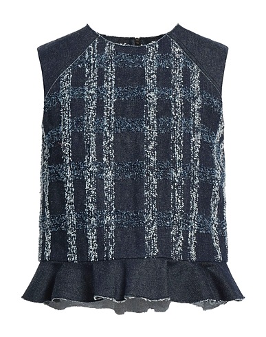 ERDEM Top Blue 100% Cotton