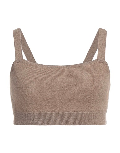 FRAME Top Khaki 100% Cashmere