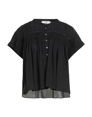 XíRENA Top Nero 100% Cotone