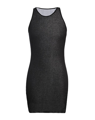 MAISON MARGIELA Tank top Black 70% Cotton, 30% Silk