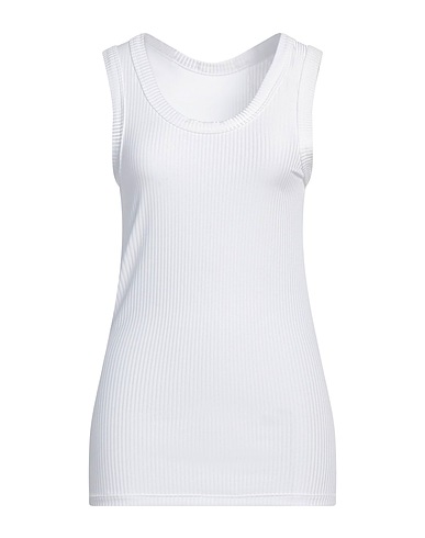 BARENA Vest White 90% Polyamide, 10% Elastane
