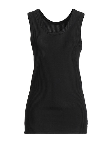 BARENA Vest Black 90% Polyamide, 10% Elastane