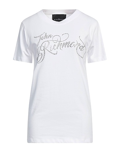 JOHN RICHMOND T-shirt Bianco 95% Cotone, 5% Elastan