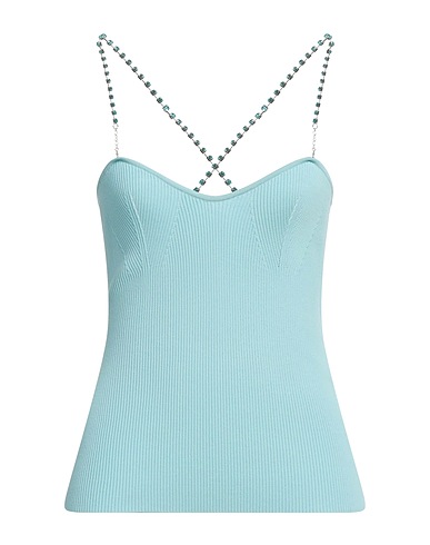 BLUGIRL Top Turquoise 53% Viscose, 47% Polyamide