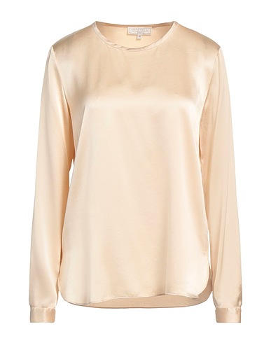 ANTONELLI Top Beige 94% Seta, 6% Lycra®