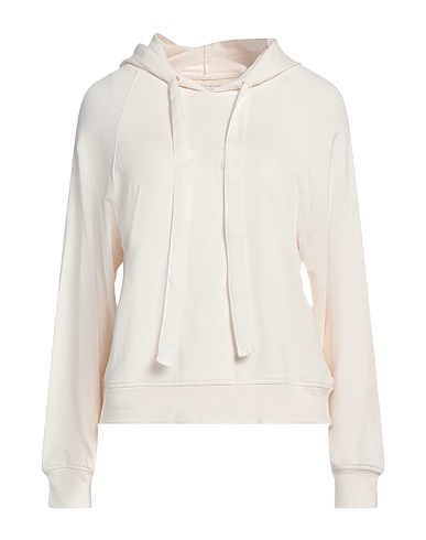 MAJESTIC FILATURES Hooded sweatshirt Ivory 96% Viscose, 4% Elastane