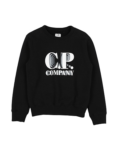 C.P. COMPANY UNDERSIXTEEN Sweatshirt Black 100% Cotton