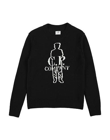 C.P. COMPANY UNDERSIXTEEN Sweater Black 80% Wool, 20% Polyamide