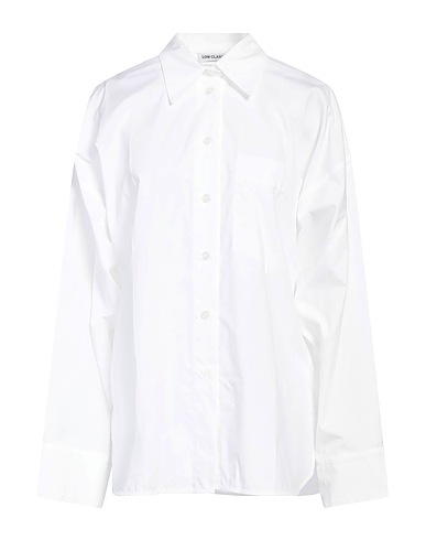 LOW CLASSIC Chemises et chemisiers de couleur unie 100% Coton