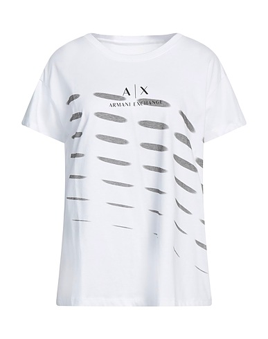 ARMANI EXCHANGE T-shirt White 100% Cotton