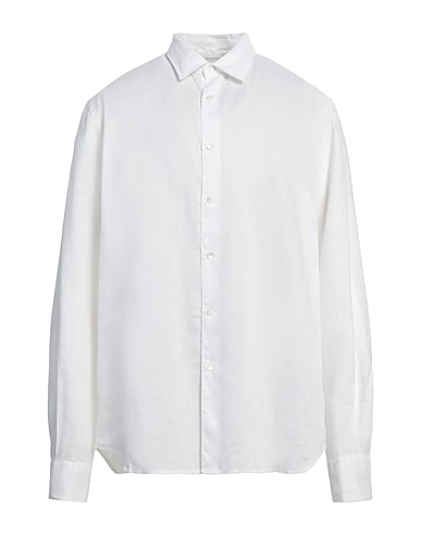 ASPESI Camicia in lino Bianco 100% Lino
