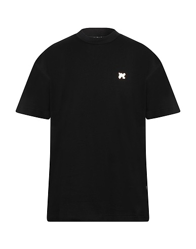 MARCELO BURLON Basic T-Shirt Black 100% Cotton