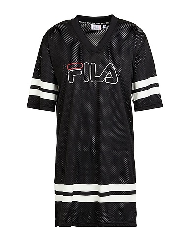 FILA Short dress Black 100% Polyester