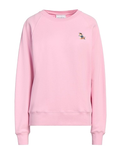 MAISON KITSUNÉ Sweatshirt Pink 100% Cotton