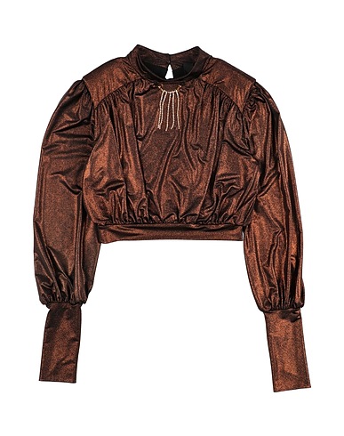 NAÏCE Top Bronzo 95% Poliestere, 5% Elastan