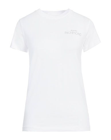 JOHN RICHMOND T-shirt Bianco 95% Cotone, 5% Elastan