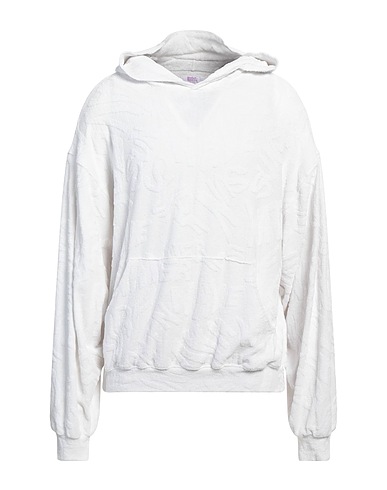 ERL Felpa Bianco 82% Cotone, 18% Nylon