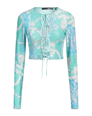 ROTATE BIRGER CHRISTENSEN Cardigan Green 95% Recycled polyester, 5% Elastane