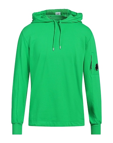 C.P. COMPANY Hooded sweatshirt Light green 100% Cotton