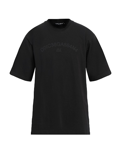 DOLCE&GABBANA T-shirt Nero 100% Cotone
