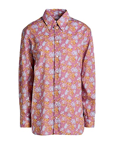 ABSEITS Camicia fantasia Lilla 100% Cotone