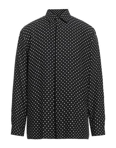 SAINT LAURENT Camisa estampada 100% Seda