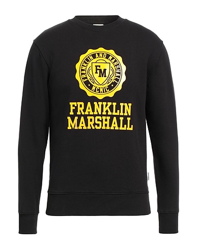 FRANKLIN & MARSHALL Sweatshirt Black 100% Cotton