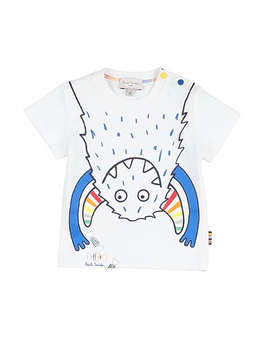 PAUL SMITH T-shirt White 100% Cotton