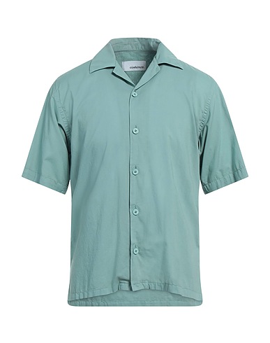 COSTUMEIN Camicia tinta unita Verde salvia 100% Cotone