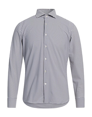 GHIRARDELLI Patterned shirt White 70% Polyamide, 30% Elastane