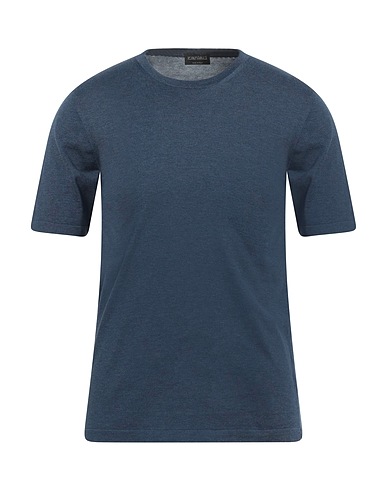ZANIERI Camiseta básica Azul marino 100% Algodón