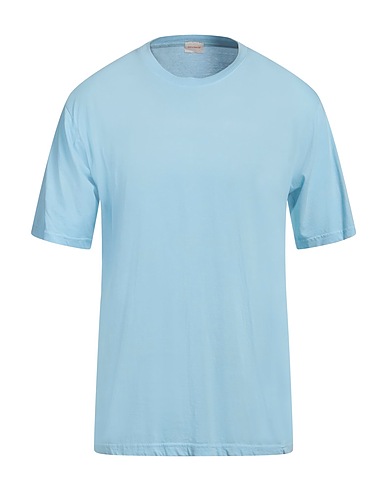 OFFICINA 36 Basic T-Shirt Sky blue 100% Cotton