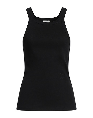 CLOSED Vest Black 95% Organic cotton, 5% Elastane