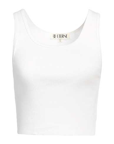 ÉTERNE Vest White 100% Cotton
