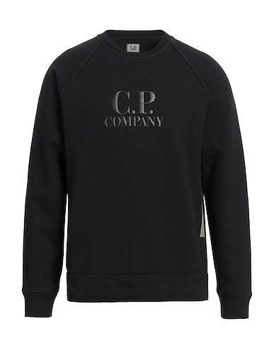 C.P. COMPANY Sweatshirt Black 100% Cotton