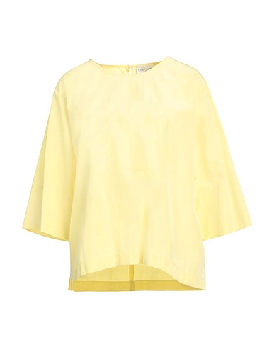 FORTE_FORTE Top Pastel yellow 52% Polyester, 48% Cotton