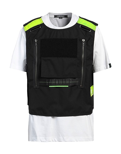 SANKUANZ T-shirt Bianco 100% Cotone, Poliestere