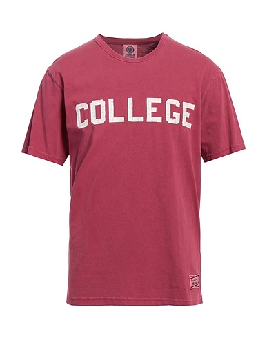 FRANKLIN & MARSHALL T-shirt Porpora 100% Cotone