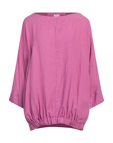 ROSSOPURO Top Mauve 100% Linen