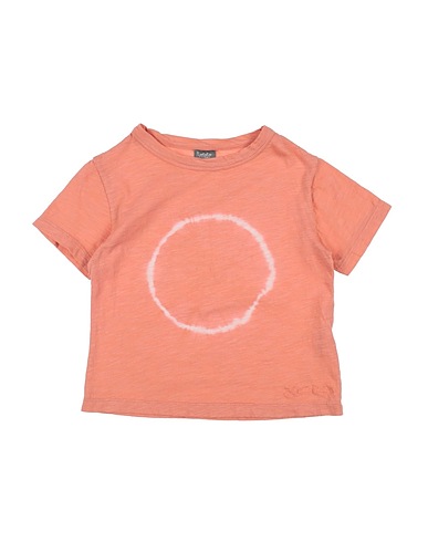 TOCOTO VINTAGE T-shirt Salmon pink 100% Organic cotton