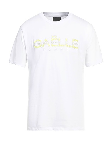 GAëLLE Paris T-shirt Bianco 100% Cotone