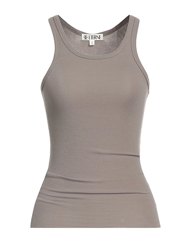 ÉTERNE Vest Khaki 48% Cotton, 48% Modal, 4% Elastane