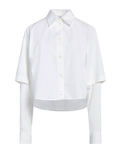 OFF-WHITE™ Solid color shirts & blouses White 100% Cotton