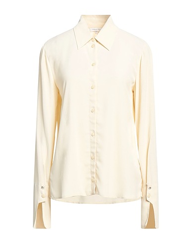 PATRIZIA PEPE Solid colour shirts & blouses Cream 100% Viscose
