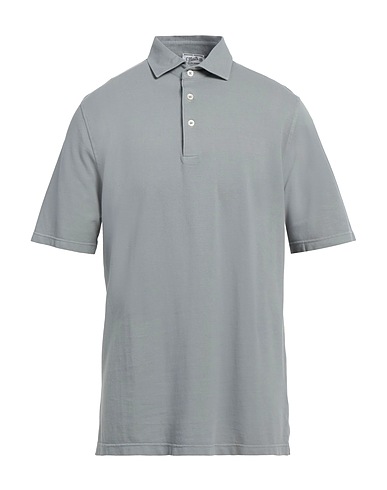 S. MORITZ Polo Grigio chiaro 100% Cotone
