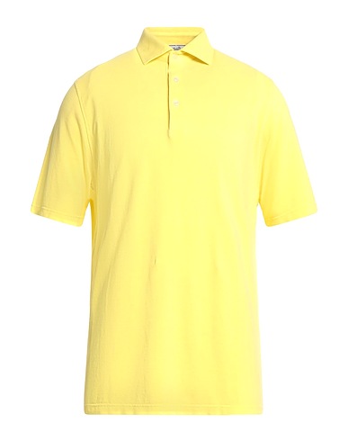 S. MORITZ Polo Giallo 100% Cotone