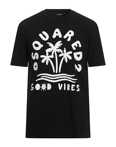 DSQUARED2 T-shirt Black 100% Cotton