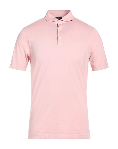 BARBA Napoli Polo shirt ROSA CHIARO 100% Cotton