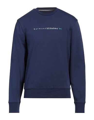 HARMONT & BLAINE Sweatshirt Navy blue 100% Cotton