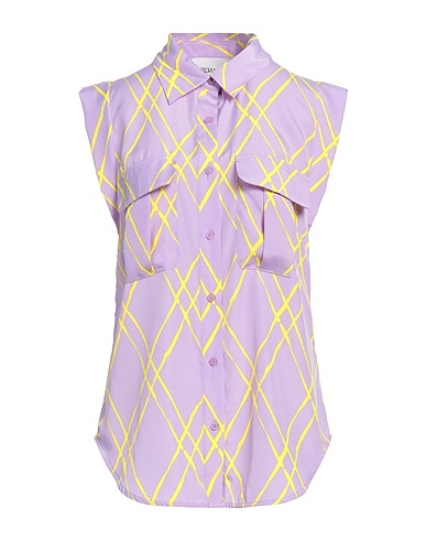 SILVIAN HEACH Patterned shirts & blouses Lilac 100% Polyester